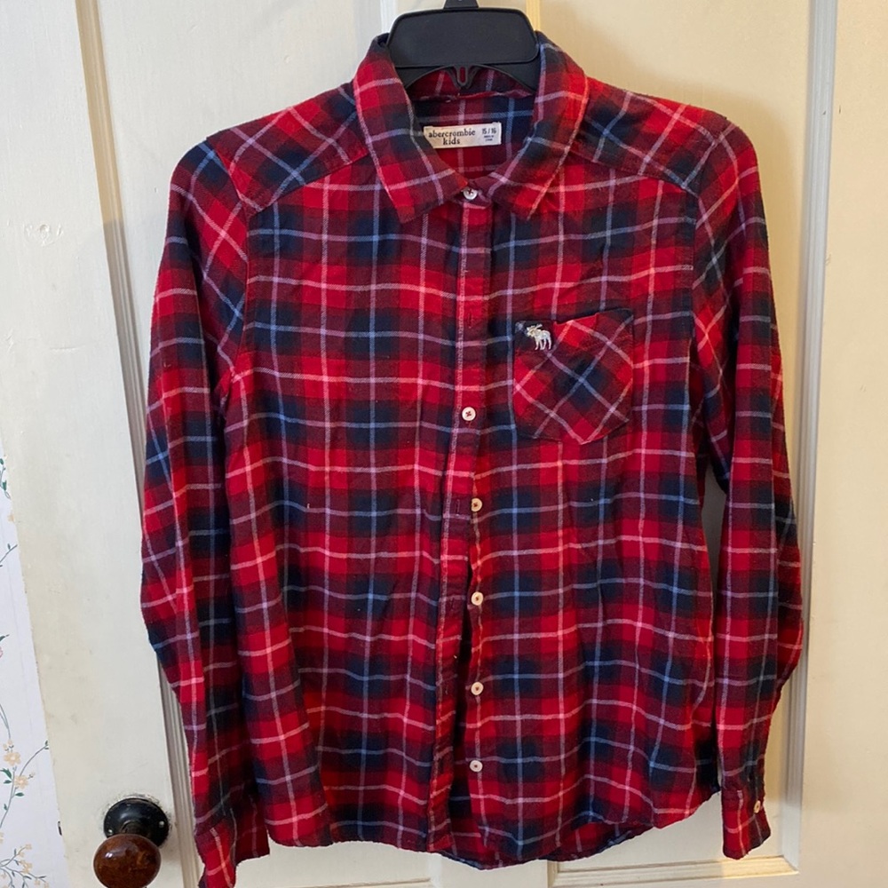 Classic plaid flannel shirt